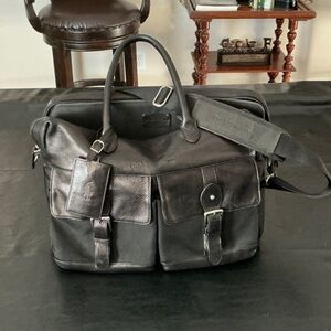 Polo by Ralph Lauren Black Leather Laptop Bag